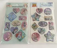 ウォーターシール　トイストーリー　ディズニープリンセス