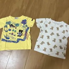 良品　ミキハウス　ダブルビー　半袖　Tシャツ　80 おまけのサムネイル