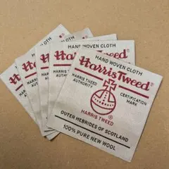 海外織りネーム　Harris Tweed ラベル5枚