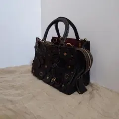 COACH ローグ 25 ウィズ ティーローズ ハンドバッグ