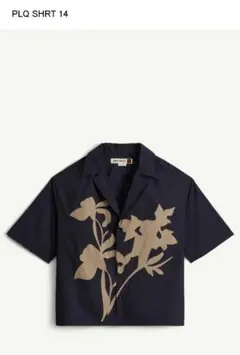 ZARA SRPLS PLQ SHRT 14 半袖シャツ