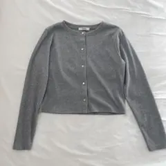 本日まで！Khalita グレー 長袖カーディガン