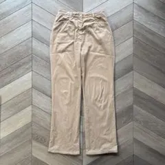 Aromemargaux コーデュロイパンツ 34 ベージュ ストレート 日本製