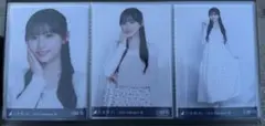 乃木坂46 川﨑桜 ファーニット+キャミワンピ　生写真 3種コンプ