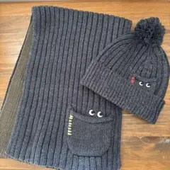 UNIQLO × ANYA HINDMARCH ニット帽　マフラー