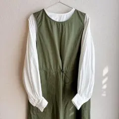 【新品/裾上げ済み】studioCLIP ノースリーブワンピース