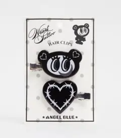 新品未開封Heart Tattoo モノトーンナカムラくん フェイスヘアクリップ