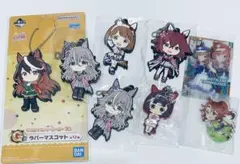ウマ娘　ラバーマスコット　ウエハースカード　アクリルスタンド　8個セット