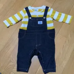 Buddy Leeロンパース 70サイズ イエロー・ストライプ