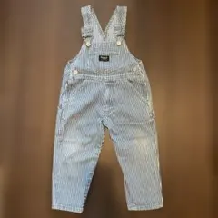 OshKosh B'gosh ヒッコリー オーバーオール 90サイズのサムネイル