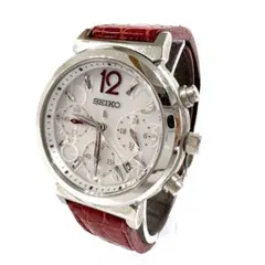 SEIKOルキア ソーラー クロノグラフ t007 腕時計 レディース