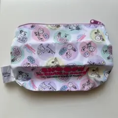 スヌーピー 75周年 ポーチコレクション　ガチャガチャ　台形ポーチ