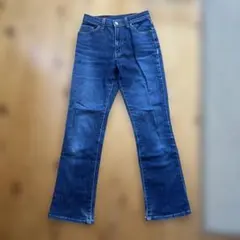 Miss EDWIN ブーツカットデニム ダークブルー