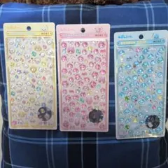 正規品　ボンボンドロップミニシール3パックセット　しずくちゃん