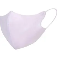 [69]新品未使用3D構造のライトパープルマスク