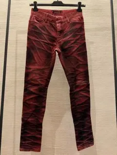 希少【新品】00s johnny wolf 鬼ヒゲ スキニー デニムパンツ - メルカリ
