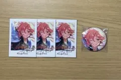 あんさんぶるスターズ　あんスタ　ぱしゃっつ　笑門来福　缶バッジ　仁兎なずな