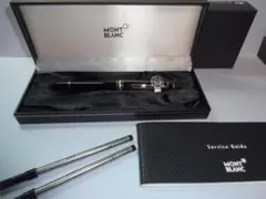 【値下げ】MONT BLANK ボールペン 新品未使用 ケース付き 2025年最新】MONTBLANC インク：水性 ボールペン本体の人気アイテム