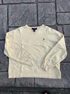 【90's】Polo Sport ポロスポ　スウェット　トレーナーイエロー
