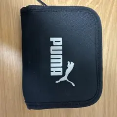 PUMA 二つ折り財布 キッズ ブラック