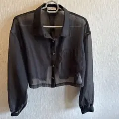 アクシーズファム　ショートシアーシャツ