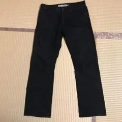 メンズパンツ　Slim Fit Straight 82 ブラック　L