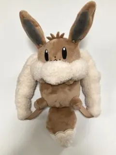 イーブイ　ボタン　リュック型　ポーチ