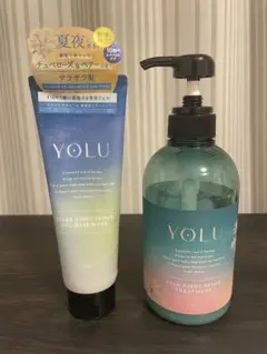 YOLU リラックスナイトリペアトリートメント&リペアジェルヘアマスクのサムネイル