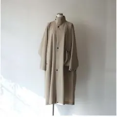 HYKE STRETCH TROPICAL MILITARY COAT
