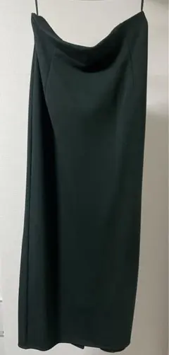 ユニクロ　タイトスカート　グリーン