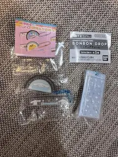 サンリオキャラクター ミニチュアBONBON DROP ミニ定規　ガチャガチャ