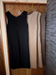 UNIQLO ノースリーブワンピース 4着セット