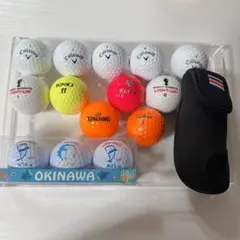 ケース付き ゴルフボールセットのサムネイル