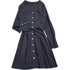 agnes b. アニエスベー 長袖ワンピース Aライン 1