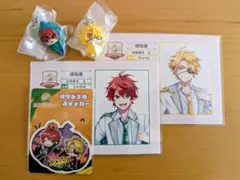 カラフルピーチ　じゃぱぱ　たっつん　めじるしアクセサリー　ブロマイド　ステッカー