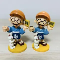 毎日香　日本香堂　お香立て　定吉とウサギ　2個セット