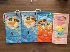 お茶犬　健康ミネラル麦茶　おまけ　4個セット