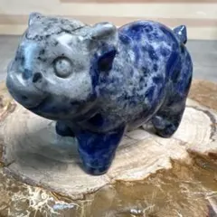 大英博物館 青いカバ かば 幸せを運ぶカバ ラッキーアイテム 置物
