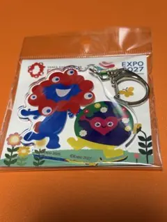 ミャクミャク　トゥンクトゥンクアクリルキーホルダー