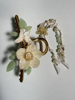 漢服　入学式　卒業式　髪飾　ヘアクリップ 髪留め　ヘアアクセサリー　ヘアピン