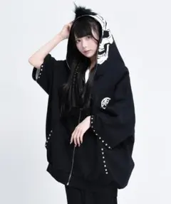 GALFY x IMVAL コラボ パーカー スタッズ トライバル柄 - メルカリ