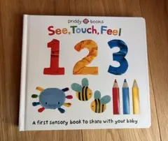 英語絵本 しかけ絵本 ボードブック See Touch Feel 신품 미사용