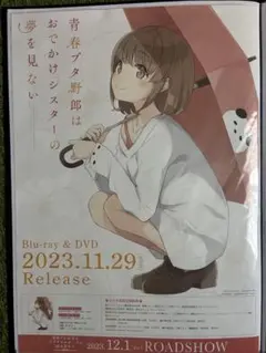 青春ブタ野郎 おでかけシスター ポスター 直筆サイン - メルカリ