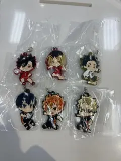 ハイキュー　ラバーキーホルダー　でふぉらば