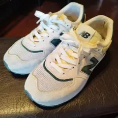 New Balance スニーカー　U574LGQW WHITE GREEN