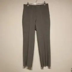 グレー スラックス ストレートフィット メンズ レディース パンツ ファッション
