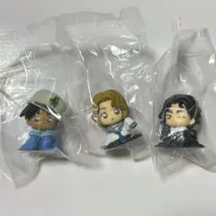 名探偵コナン ちぢませ隊9 服部平次 大岡紅葉 伊織無我 3点セット