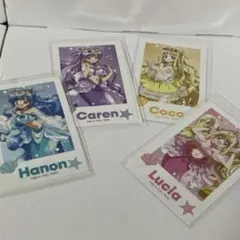 ぴちぴちピッチ　ミニイラストシート　4点セット