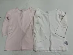 ユニクロ　コットンフライスインナーT
