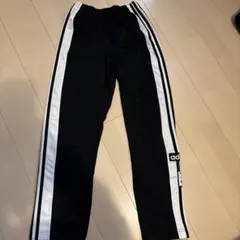 adidas ジョガーパンツ 3本ライン 黒/白